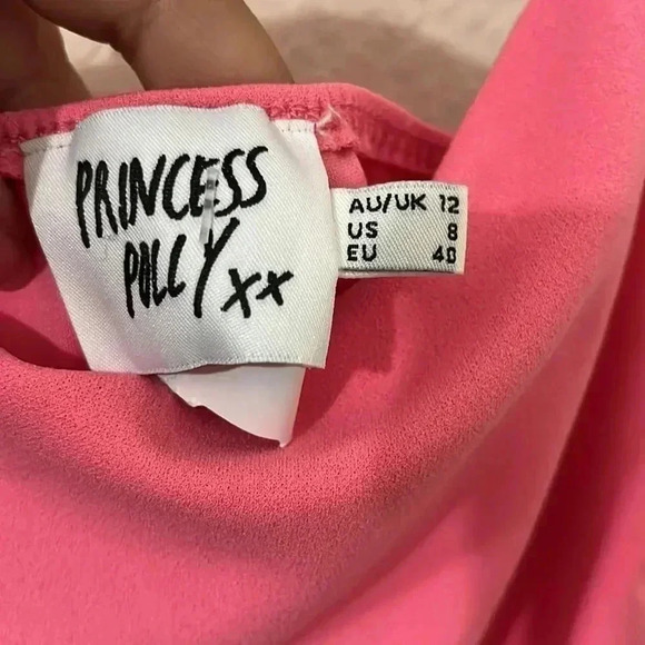 Princess Polly pink top bodysuit - Picture 3 of 4